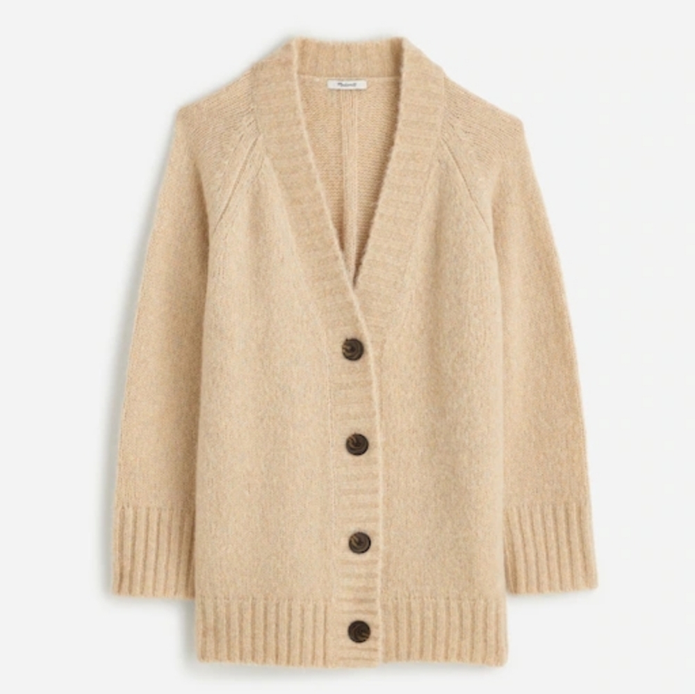 Madewell Chunky-Knit Cardigan - Picture 1 of 14